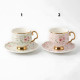 Coffee Cup and Saucer Set - 12 Pcs